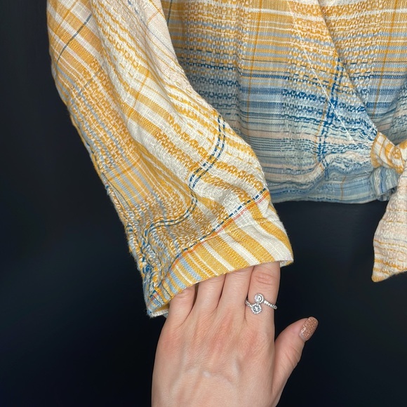 NWT Free People Maldives Surplice Wrap Top - Medium - Picture 10 of 15